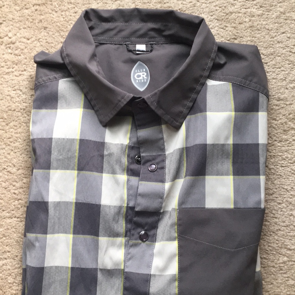 Club Ride men’s cycling shirt EUC medium